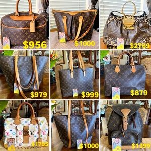 Authentic Louis Vuitton Purses